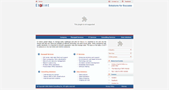 Desktop Screenshot of etelintconsulting.com