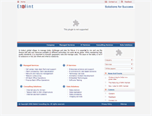 Tablet Screenshot of etelintconsulting.com